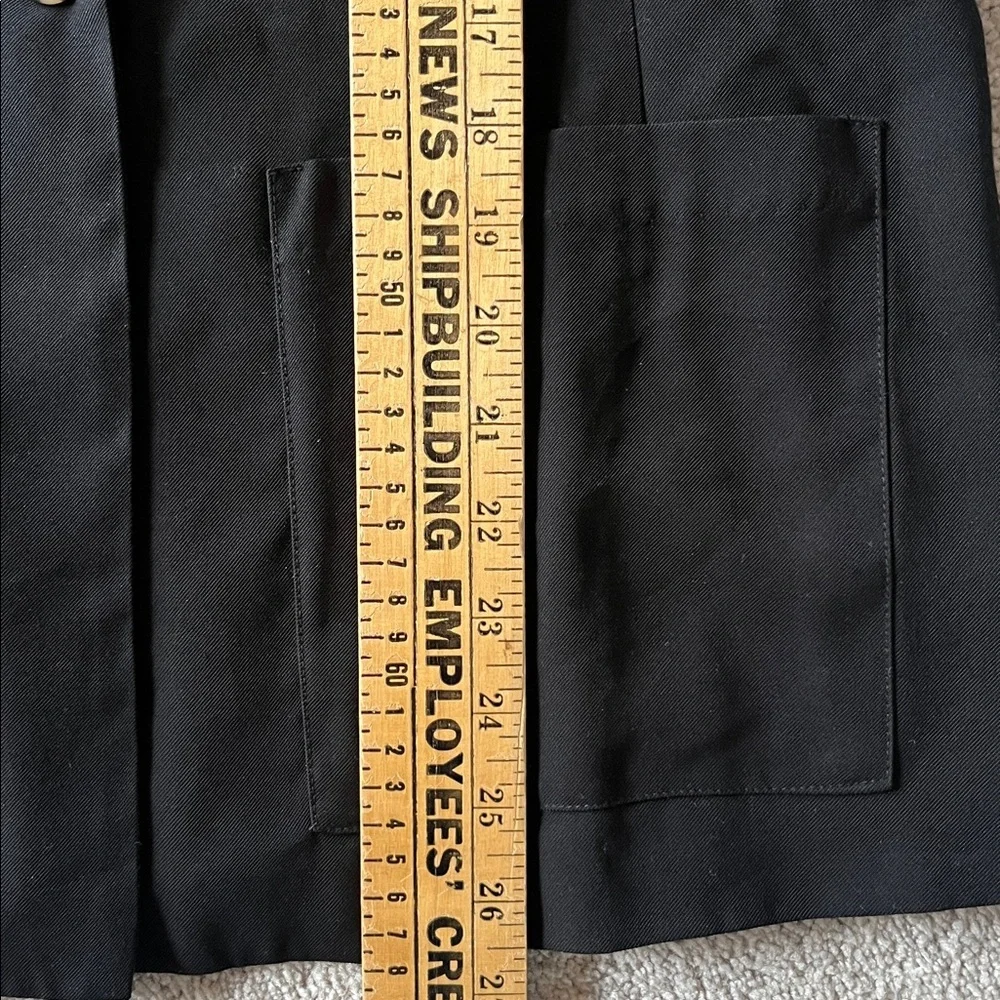 Sanctuary Women's Black Gilet Notched Collar Vest Size XS - Picture 6 of 7